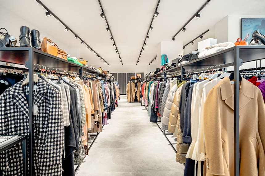 Foto negozio di abbigliamento curato da Spettacolo Design